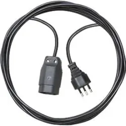 Brennenstuhl 1168442 Strom Verlängerungskabel 10 A Schwarz 5 m H05VV-F 3G 1 mm²