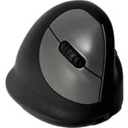 Vertikalmaus R-Go HE Break, ergonomisch, für Rechtshänder, 400-2400 dpi, 5 Tasten & Scrollrad, LED-Pausenanzeige, Bluetooth, Grösse M, schwarz