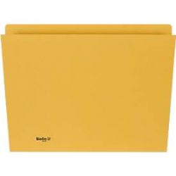 BIELLA Vertikalmappe A4 25542420 gelb 100 St&uuml;ck