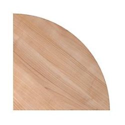 Anbautisch Office Braun Holz 80 cm - Farbe: Nussbaum - Material: Holzwerkstoff - Anbautisch