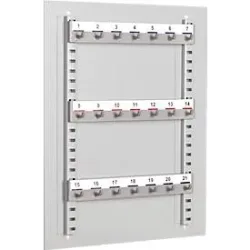 Wandtafel mit 21 Haken