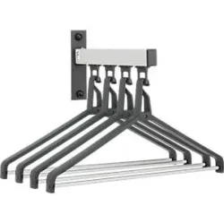 Wandgarderobenelement, 4 Kleiderbügel