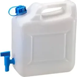 HÜNERSDORFF Wasserkanister, H332xB334xT160mm, 12 l HD-PE