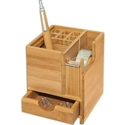 WEDO Tischorganizer 611707 braun 10.3x10.3x11.7 cm