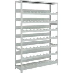 Weinflaschenregal, Schraubsystem, 7 Einsätze