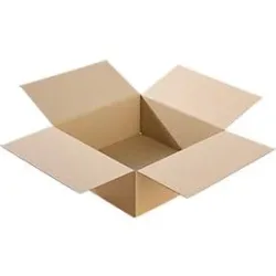 Wellpappkartons, 392x392x150 mm, Quadrat