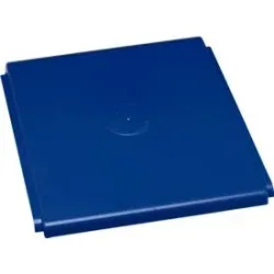 Wertstoff-Sammelsystem Karat 2000, Deckel für 60 Liter, blau
