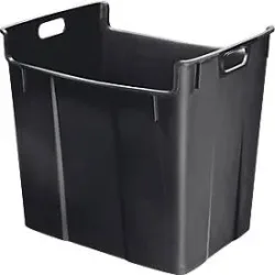 LEITZ Papierkorb Re:Cycle 52090095 schwarz 40lt