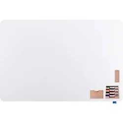 Whiteboard Legamaster Essence, für die Wandmontage im Querformat, B 1500 x H 1000 mm, Stahl weiss emailliert, magnethaftend, mit umfangreichem Zubehör