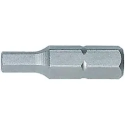 WIHA Sechskant-Bit 1/4 Inch C 6,3 SW 2,5 mm 25 mm Ausführung Z