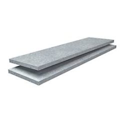 Zusätzliche Böden, für Steckregale, B 1200 x T 350 mm, verzinkt