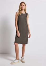 Kleid in Unifarbe