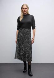 Kleid mit Plissée
