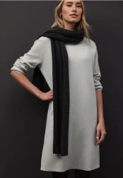 Turtleneck Strickkleid