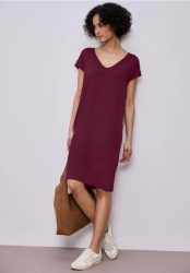 Knielanges Kleid aus Jersey