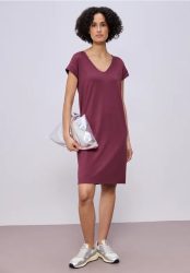 Knielanges Kleid aus Jersey