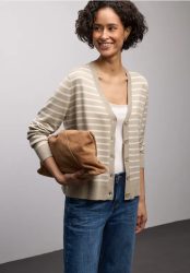 Gestreifter Cardigan