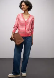 Gestreifter Cardigan