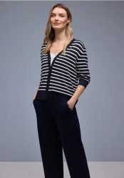 Gestreifter Cardigan
