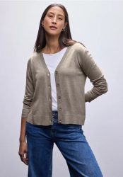 Strickjacke mit V