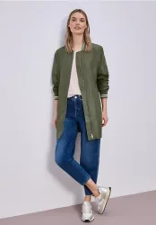Langer Blouson