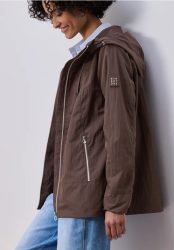 Jacke mit Kapuze und Zipper