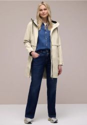Parka mit Kapuze und 2