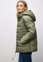 STREET ONE Steppjacke mit Kapuze mit Kapuze