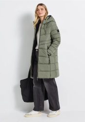 Lange Steppjacke