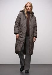 Lange Steppjacke