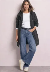 Blousonmantel mit Steppmuster