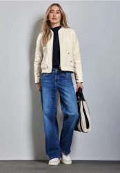 Blouson mit Steppmuster