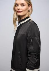 Blouson mit Collegedetails