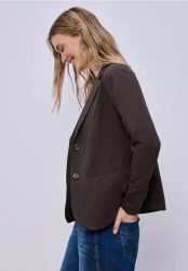 Basic Blazer aus Jersey