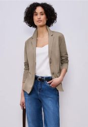 Basic Blazer aus Jersey