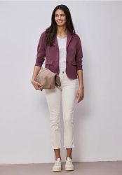 Basic Blazer mit Reverskragen