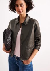 Jacke im Leder