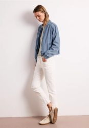 Blouson im Denim