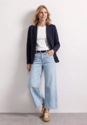 Basic Blazer in Unifarbe