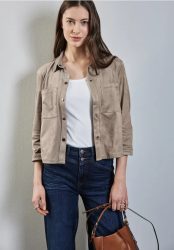 Velours Bluse