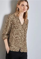 Bedruckte Bluse