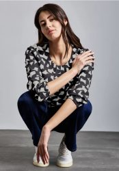 Bedruckte Bluse