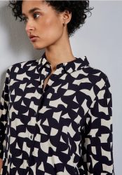 Bedruckte Hemdbluse