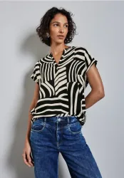 Bedruckte Bluse