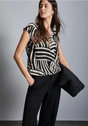 Bedruckte Bluse