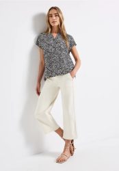 Gemusterte Bluse