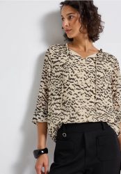 Gemusterte Chiffon