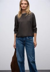 Bluse mit Tape Details