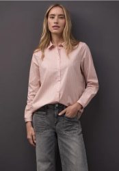 Gestreifte Business Bluse