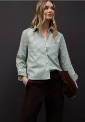 Gestreifte Hemdbluse